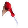 NMC Poire de lavement Fresh Wash 10 x 3.2 cm - Contenance 275ml Rouge
